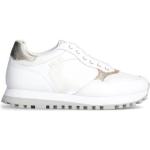 Witte Polyester Liu Jo Damessneakers  in maat 37 met Hakhoogte tot 3cm in de Sale 