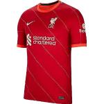 Rode Polyester Nike Liverpool F.C. Ademende T-shirts voor Dames 