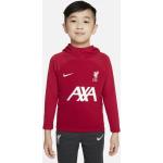 Rode Polyester Nike Academy Liverpool F.C. Hoodies  in maat XS 