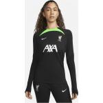 Zwarte Nike Dri-Fit Liverpool F.C. T-shirts met ronde hals Ronde hals  in maat XS voor Dames 