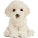 Living Nature Labradoodle Puppy, realistisch zacht knuffelig hondenspeelgoed, Naturli milieuvriendelijke pluche, 16 cm