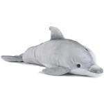 Living Nature Dierentuin 30 cm Dolfijnen knuffels 5 - 7 jaar met motief van Dolfijnen 