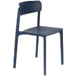 Donkerblauwe Design stoelen 