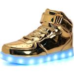 Gouden LED / Oplichtend / Gloeiend LED sneakers & Lichtgevende Sneakers  in 40,5 voor Meisjes 