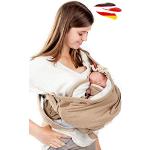 Lodger Shelter 2.0 - 3-in-1 draagdoek, draagdoek, babysling en transportdeken voor baby's en ouders, vanaf de geboorte tot 18 maanden (max. 12 kg)