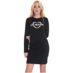 Casual Zwarte Fleece MOSCHINO Mini jurken  in maat L Kort in de Sale voor Dames 