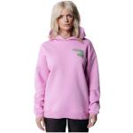 Logo Wave Clean Oversized Hoodie Colourful Rebel , Pink , Dames