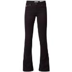 Lois Raval high waist flared jeans met stretch - Zwart