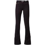 Lois Raval high waist flared jeans met stretch - Zwart