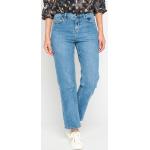 Flared Blauwe Straight jeans  in maat XXL in de Sale voor Dames 