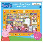 Look & Find Puzzle: Peppa Pig Mr.Fox's Shop - 36 Piece Puzzle and Observation Game MRPEPPA008