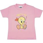 Looney Tunes Tweety Pie Meisjes T-shirt Bleekroze 98 | Kids Top, Classic Cartoon, Idee van de Gift For Girls