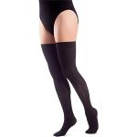 Zwarte Overknee sokken  in Onesize voor Dames 