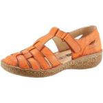 Oranje Klittenband schoenen  in maat 37 met Klittenbandsluitingen voor Dames 