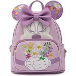 Multicolored Imitatie leren Duckstad Minnie Mouse Bloemen Crossover tassen met motief van Muis voor Dames 