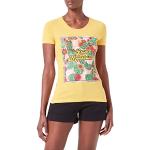 Gele Jersey Stretch MOSCHINO T-shirts  in maat XL voor Dames 