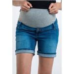 Flared Donkerblauwe Love2wait Jeans shorts voor Dames 