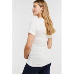 Witte Lyocell Love2wait V-hals T-shirts V-hals  in maat XL Sustainable voor Dames 