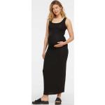 Zwarte Lyocell Love2wait Zwangerschapsjurken Ronde hals  in maat XL Maxi Sustainable voor Dames 