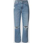Lichtblauwe Gant Low waist jeans in de Sale voor Dames 