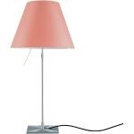 Luceplan Costanza Tafellamp Aluminium - Edgy Pink Lampenkap