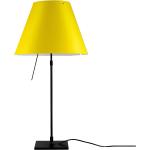 Luceplan Costanza Tafellamp Aluminium - Smart Yellow Lampenkap