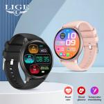 Multicolored Stopwatch waterdichte Horlogebatterijen Armband voor Fitness met Touchscreen met Stappenteller met motief van Koffie 
