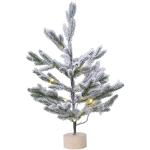 Lumineo kerstboom, PVC, groen/wit, diameter 30,00-45,00 cm