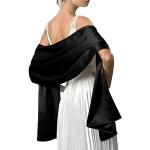 Zwarte Chiffon Omslagdoeken  voor een Stappen / uitgaan / feest  voor de Lente  in Onesize voor Dames 