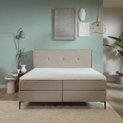 Luxe boxspring 160x200 beige