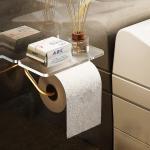 Grijze Metalen Toiletpapierhouders 
