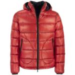 Rode Polyester HERNO Gewatteerde Donzen jas  in maat XXL in de Sale voor Heren 