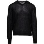 Zwarte Wollen Tom Ford V-hals truien V-hals  in maat XL in de Sale voor Heren 