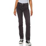 Zilvergrijze MAC Mode Dream Straight jeans  breedte W36 voor Dames 