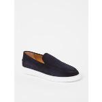 Donkerblauwe Suede Magnanni Loafers 