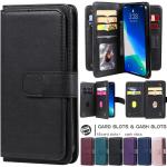 Paarse Samsung Galaxy S23 Hoesjes type: Wallet Case met motief van Koffie 