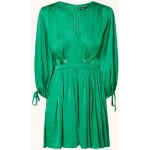 Groene Satijnen MAJE Mini jurken Mini voor Dames 