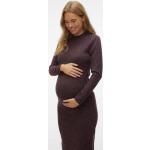 Bordeaux-rode Polyester MAMA LICIOUS Zwangerschapsjurken  in maat XL met Lange mouwen voor Dames 