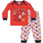 Rode Manchester United F.C. Kinderpyjama's voor Jongens 