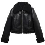 Klassieke Zwarte Polyester Mango Biker jackets  in maat S in de Sale voor Dames 