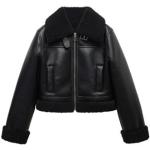 Klassieke Zwarte Polyester Mango Biker jackets  in maat XXL in de Sale voor Dames 