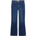 Bootcut Donkerblauwe Mango Bootcut jeans  in maat XXL voor Dames 