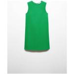 Groene Polyester Mango Mini jurken Ronde hals Kort voor Dames 