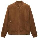 Bruine Polyester Mango College jackets  in maat XL voor Heren 
