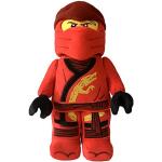 Manhattan Toy 335540 Kai Ninja krijger Lego Ninjago pluche karakter, veelkleurig, 33,02 cm