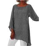 Kleurverloop-T-shirt dames: longshirt dames korte mouwen casual sportieve  blouse zomer tuniek elegante tops - blouseshirt oversize t-shirt vintage