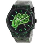 Marc Ecko Heren datum klassiek kwarts horloge met plastic armband E06507M1