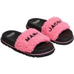 Roze Fleece Marc Jacobs Platte sandalen  voor de Zomer  in maat 37 met Instap voor Dames 