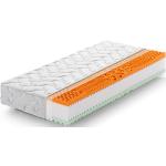 Witte memory foam Gewatteerde H3 Topdekmatrassen voor mensen met allergieën  in 90x190 22 cm 