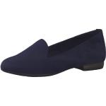 Donkerblauwe Synthetische Marco Tozzi Platte sandalen  voor de Zomer  in 38 voor Dames 